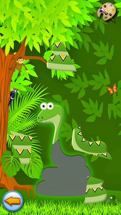 Forest - Kids Coloring book games for boys & girls screenshot-4