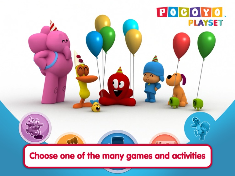 Pocoyo Playset - Number Party