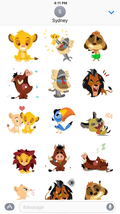 Disney Stickers: The Lion King