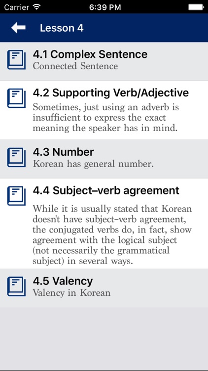 Korean Grammar - Improve your skill screenshot-4