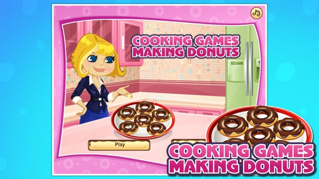 Cooking Games：Making Donuts(圖1)-速報App