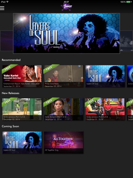 1SpotMedia for iPad