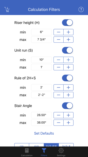 Visual Stair Calc Free(圖3)-速報App