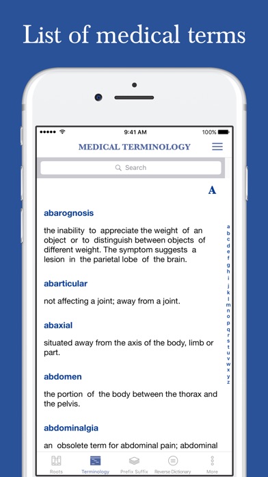 Medical Roots Dictionary screenshot 3