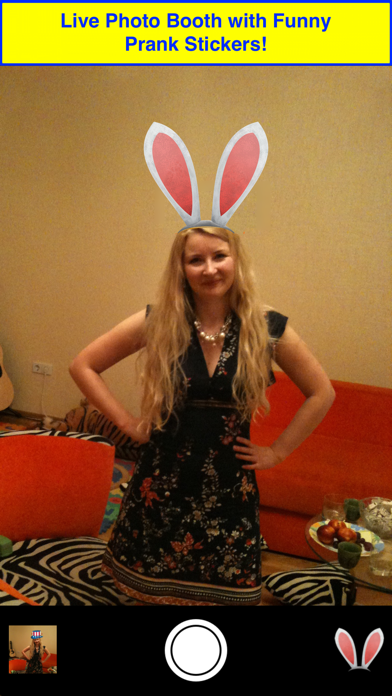 Antlers Booth Lite : Your friends look better with antlers and bunny ears Screenshot 2