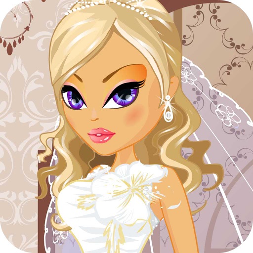 Glamour Bride Dress Up Icon