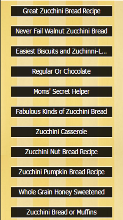 Zucchini Bread Recipes screenshot-3
