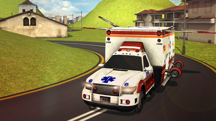 Flying Ambulance Driving simulator