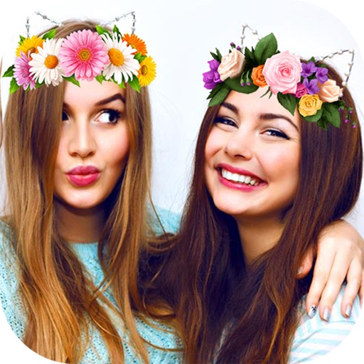 Filters Flower Crown for Snapchat - Doggy Face