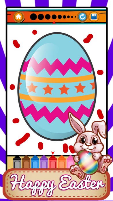 Easter Egg Coloring Pages Easter Bunny Tracker screenshot 4