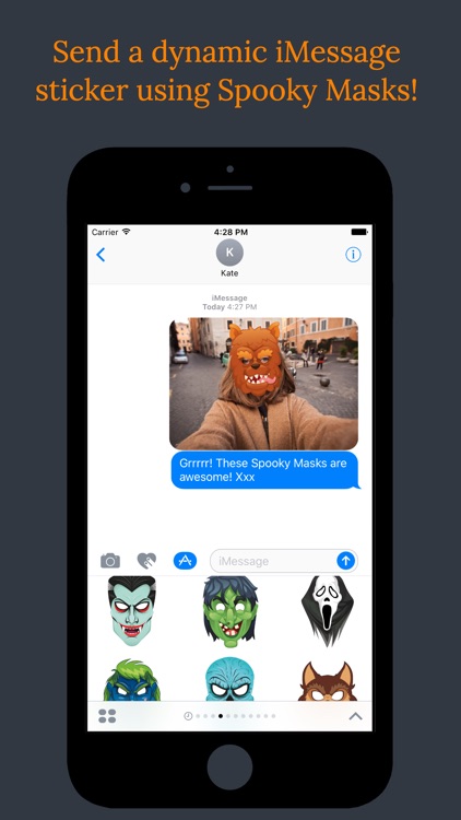 Spooky Masks - Halloween Stickers For Your Photos! screenshot-4