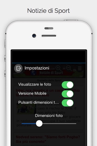 Notizie di Sport screenshot 2