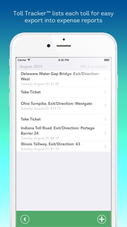 Tollsmart Toll Tracker