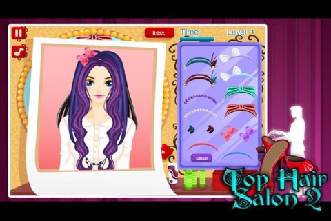 Top Hair Salon 3 screenshot 4