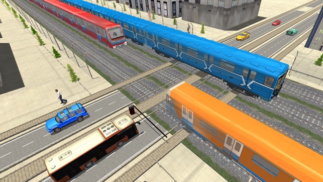 行駛在城市地鐵列車辛3D(圖2)-速報App