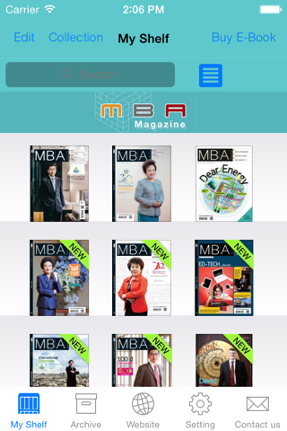 MBA Magazine screenshot 2