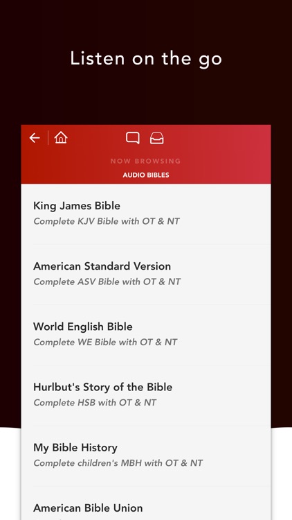 Audio Bibles