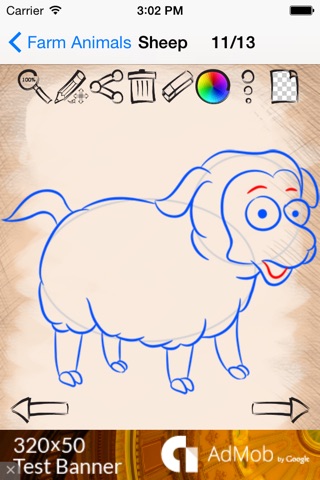 Draw And Play Domestic Animals screenshot 3