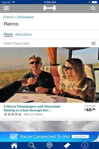 Reims Hotels + Compare and Booking Hotel for Tonight with map and travel tour screenshot 2
