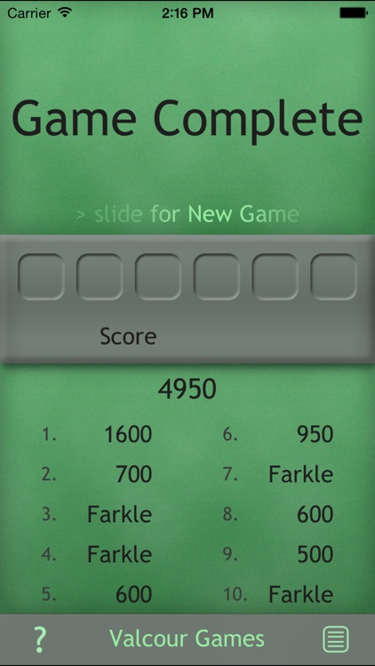 Farkle - slide to Roll screenshot-3