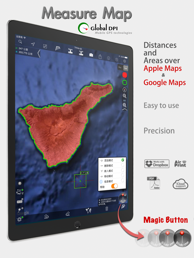 Measure Map - By Global DPI Screenshot