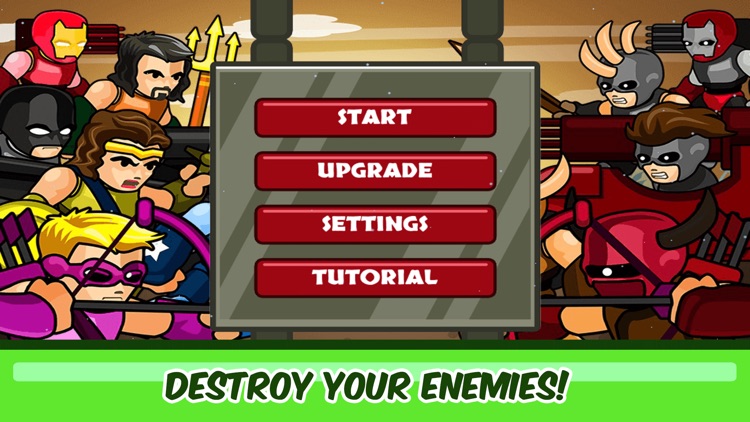 SuperHero Castle Defense – The Age of America Free screenshot-4