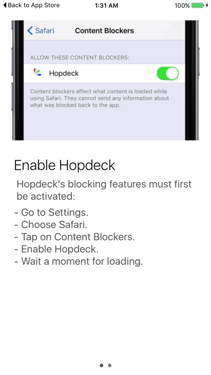 Hopdeck - Ad Blocker for Safari