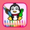 Game Drawing Penguins for Family Kids Coloring
