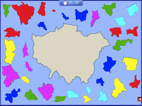 Greater London Puzzle Map screenshot 3
