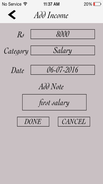Easy Budget Manager