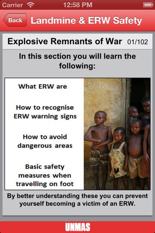 UNMAS Landmine & ERW Safety screenshot 2