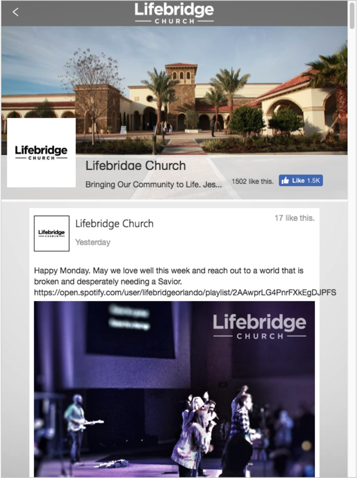 Lifebridge Church Orlando