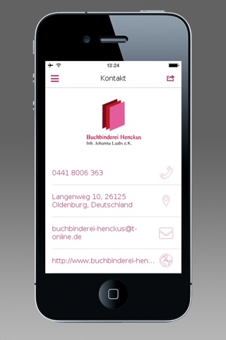 Buchbinderei Henckus screenshot 3