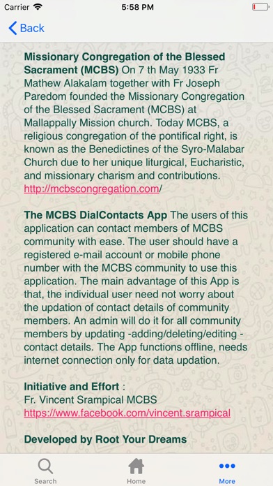 MCBS DialContacts screenshot 3