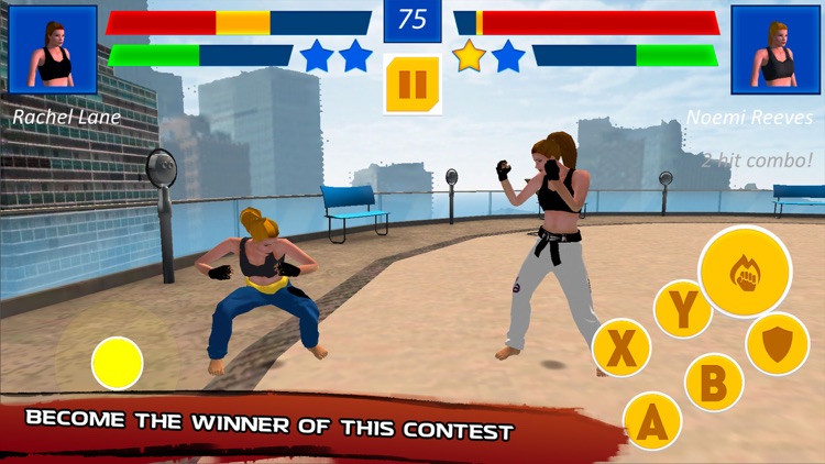 Karate Kung Fu Fighter Girls screenshot-3