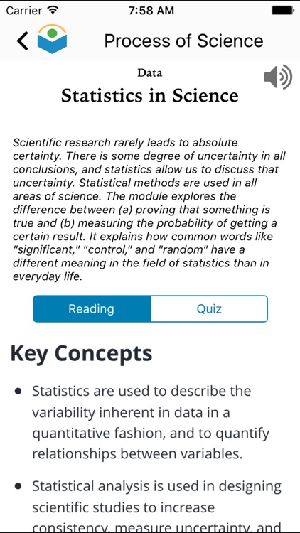 Visionlearning Science Insight