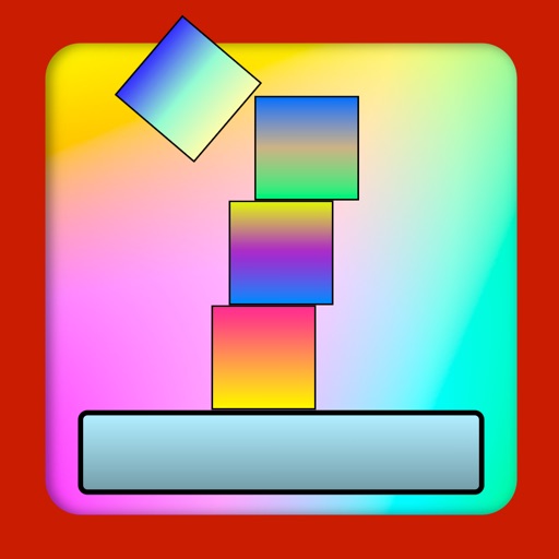 Colored Skies - A stack the cube game icon