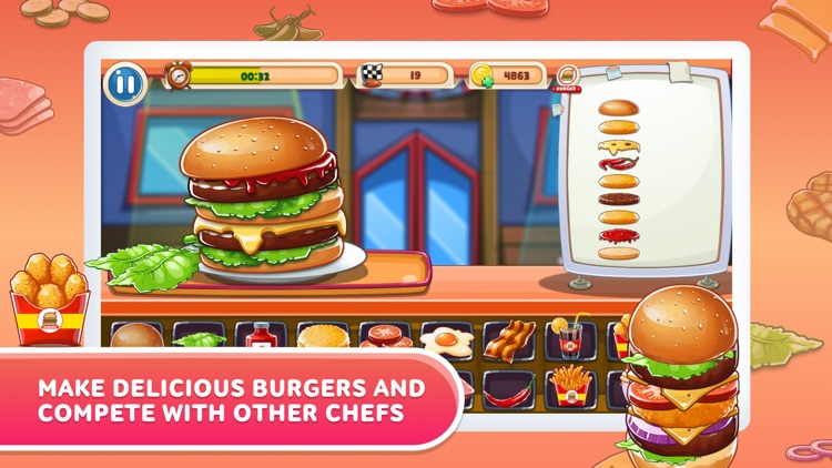 Burger Shop - top cooking game screenshot-3