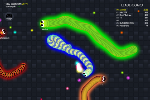 Worm.io - Slither War On Paper screenshot 4