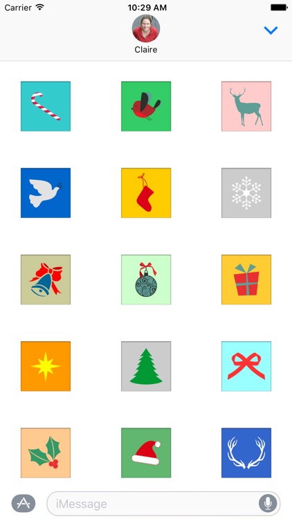 Advent Stickers