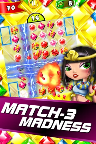 Manic Blitz Match-3 screenshot 2