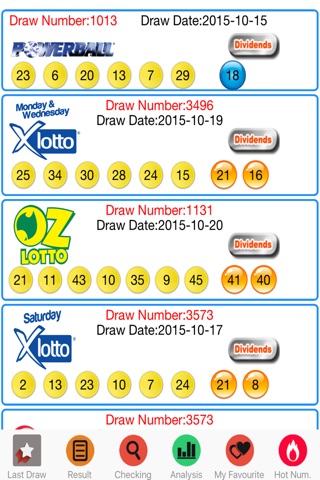 Lotto, OZlotto, Pools, Keno Australia Free screenshot 4