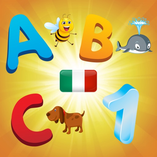 Italian Alphabet for Toddlers iOS App