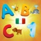 An awesome way to teach your toddler the Italian alphabet while having fun