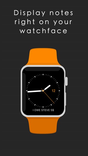 WatchNotes - Display notes on watch face