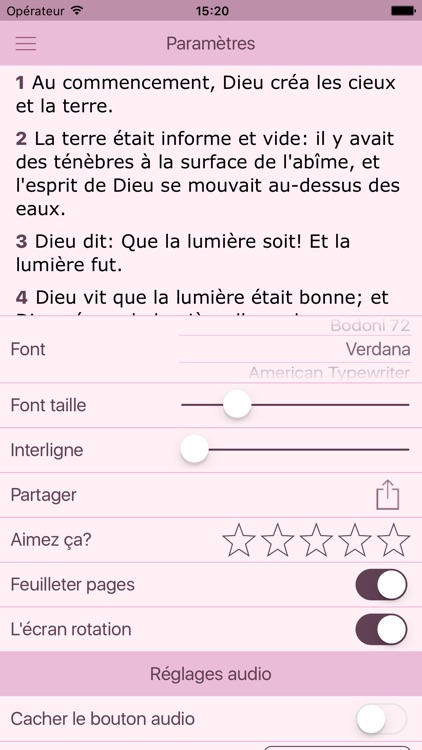 La Bible pour la Femme (Louis Segond Audio Version) The Women´s Bible in French screenshot-4