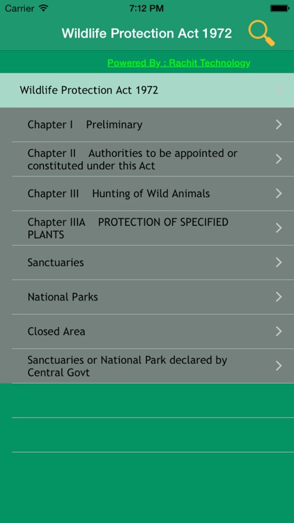 Wildlife Protection Act 1972 by Rachit Technology Pvt Ltd