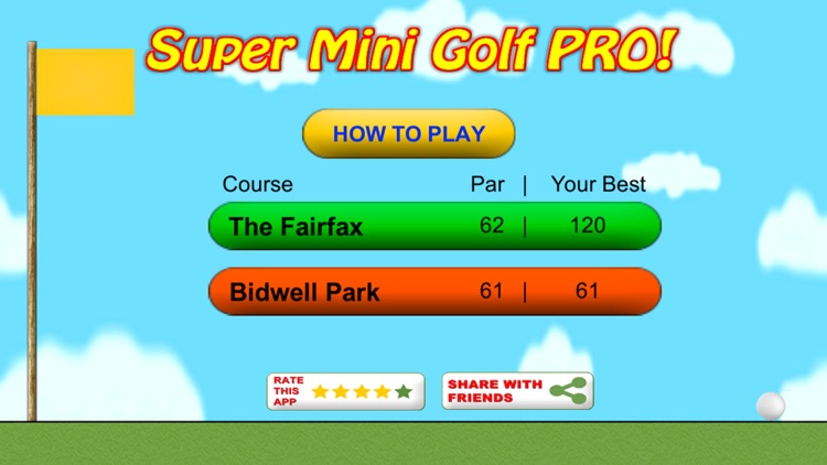 Super Mini Golf Pro screenshot-1