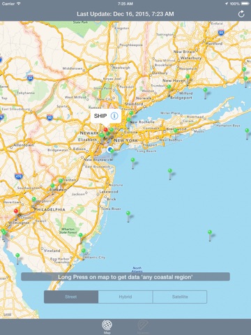 NOAA Buoy Stations and Ships screenshot 3