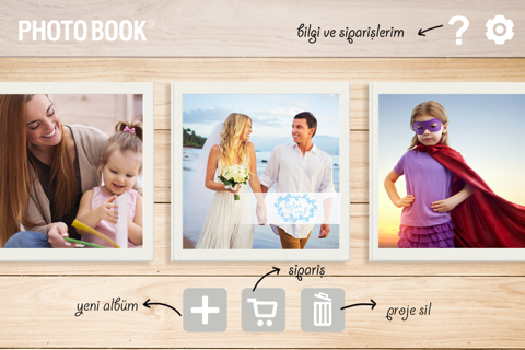 PhotoBook Smart : İçinde Mutluluk var ! screenshot 2